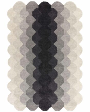 Asiatic vloerkleed Hive Charcoal