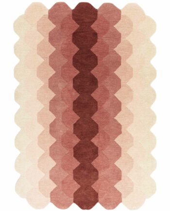 Asiatic vloerkleed Hive Pink