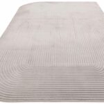 Asiatic vloerkleed Kuza shape silver grey 1
