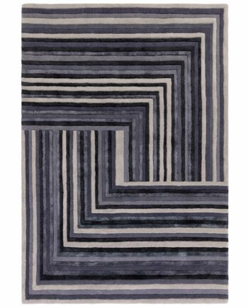 Asiatic vloerkleed Matrix 81 Network Indigo