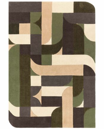 Asiatic vloerkleed Matrix 90 Klotski Sage