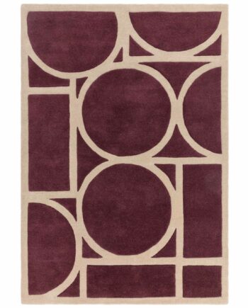 Asiatic vloerkleed Metro Plum
