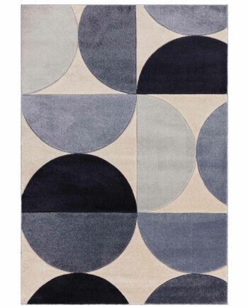 Asiatic vloerkleed Sketch SK14 Curve Blue