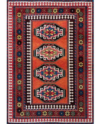Louis De Poortere vloerkleed Antiquarian Antalia 9844 Red Mix