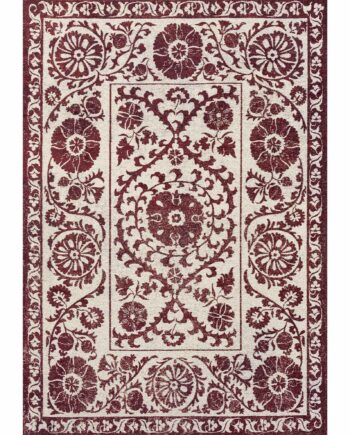 Louis De Poortere vloerkleed Antiquarian Suzani 9734 Zephyr