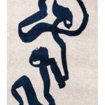 Louis De Poortere vloerkleed Craft Ribbon 9849 Sea Ink