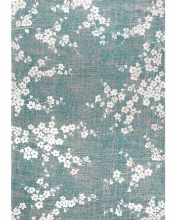Louis De Poortere vloerkleed Sakura 9850 Sakura Lake Blue