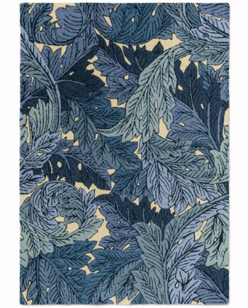 Morris Co Acanthus Indigo 427318 A outdoor