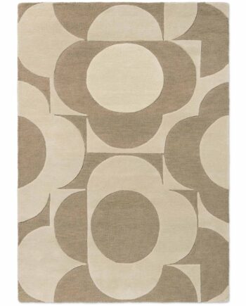 Orla Kiely Prism Flower Mushroom Ecru 158009 A