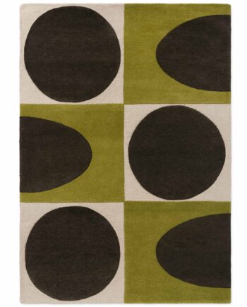 Orla Kiely Spot Square Walnut Lichen 157907 A