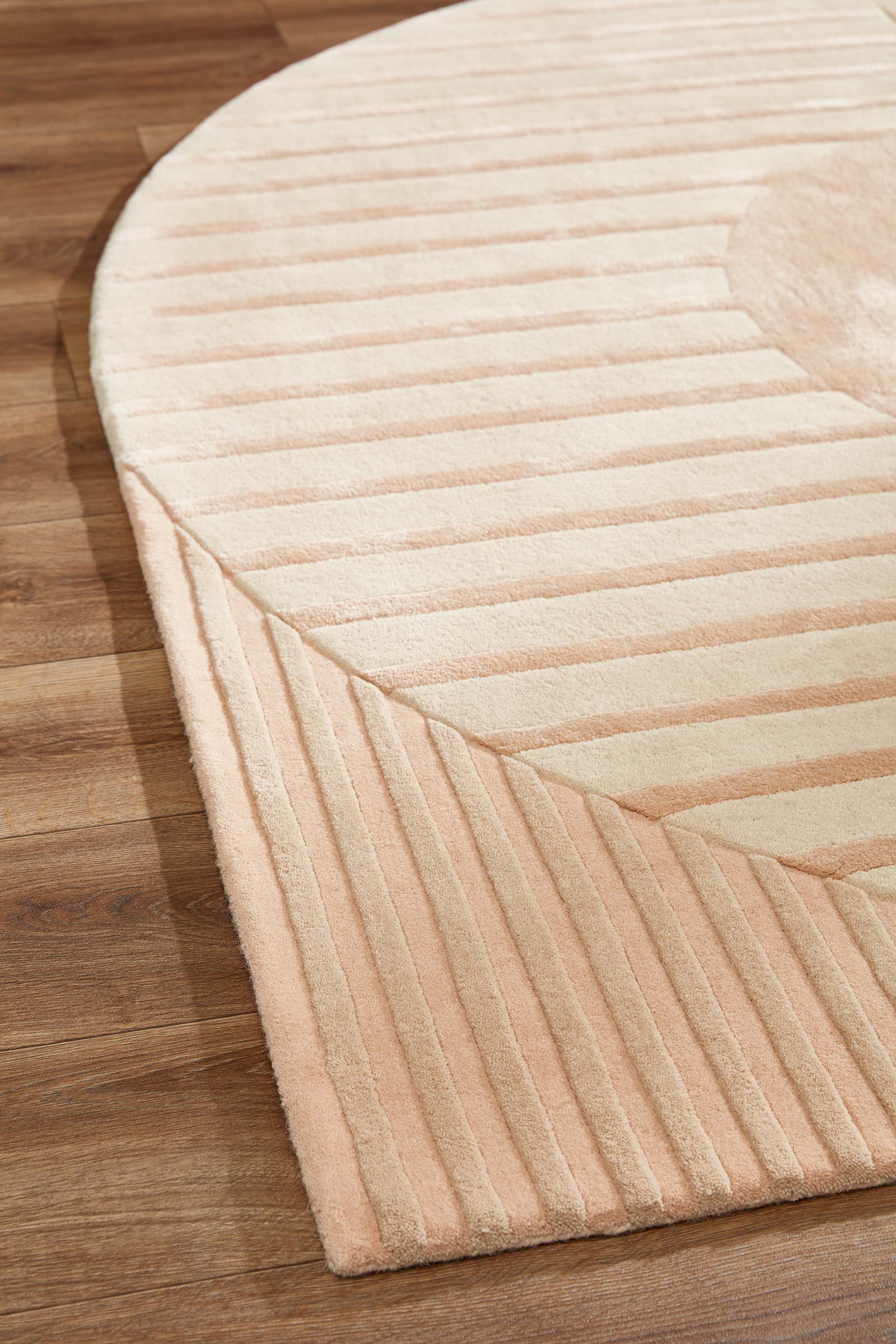 Brinker Carpets vloerkleed Fano Girare White Beige interior 4
