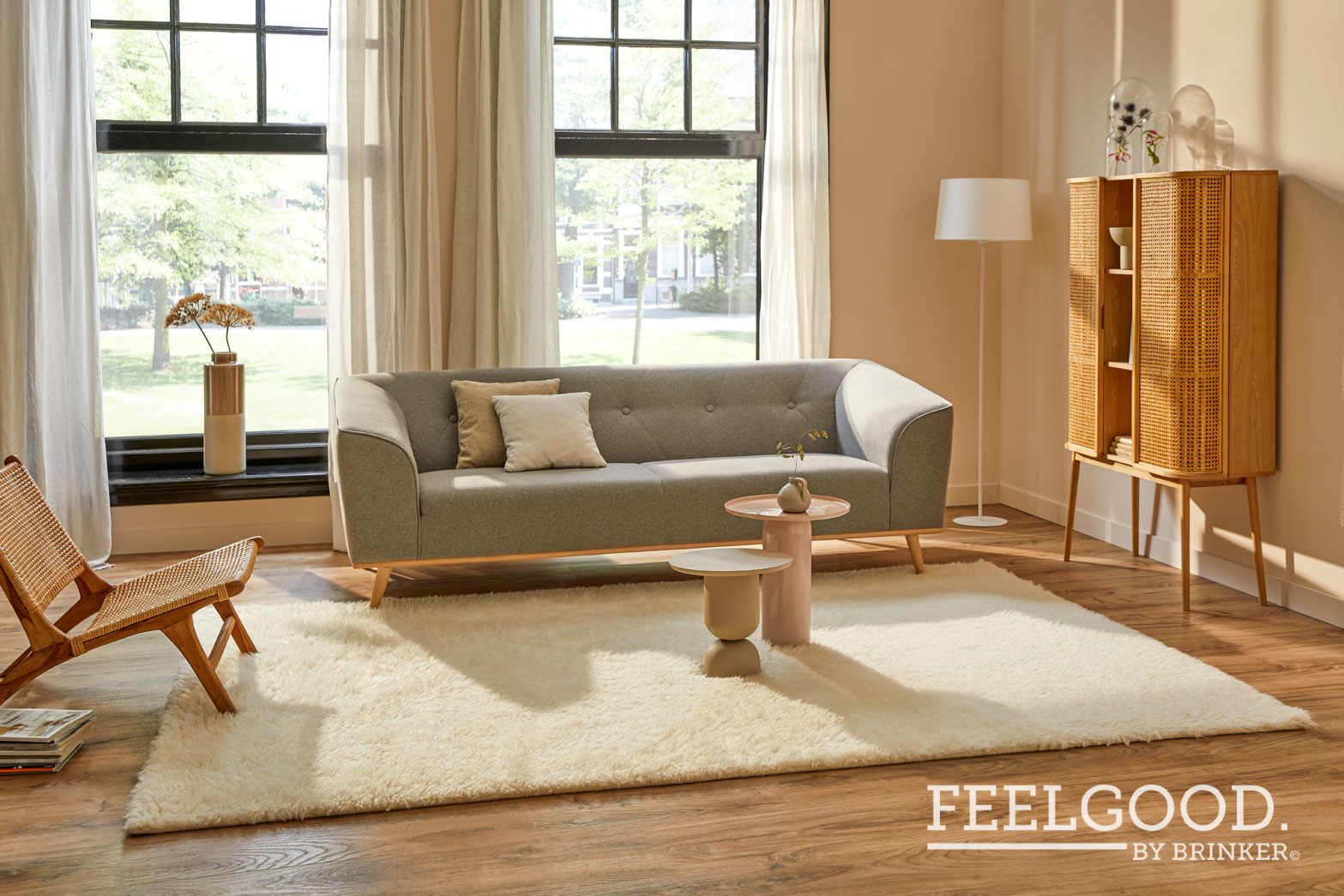 Brinker Carpets vloerkleed Merano White interior 1