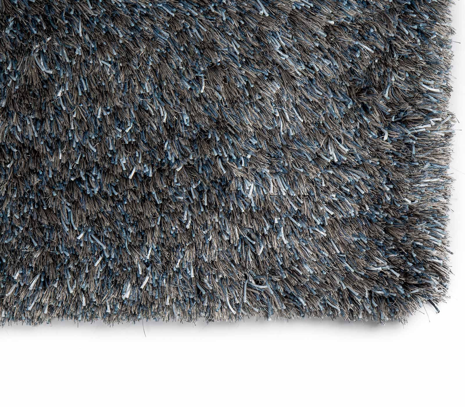 Brinker Carpets vloerkleed New Paulo Grey Blue top corner