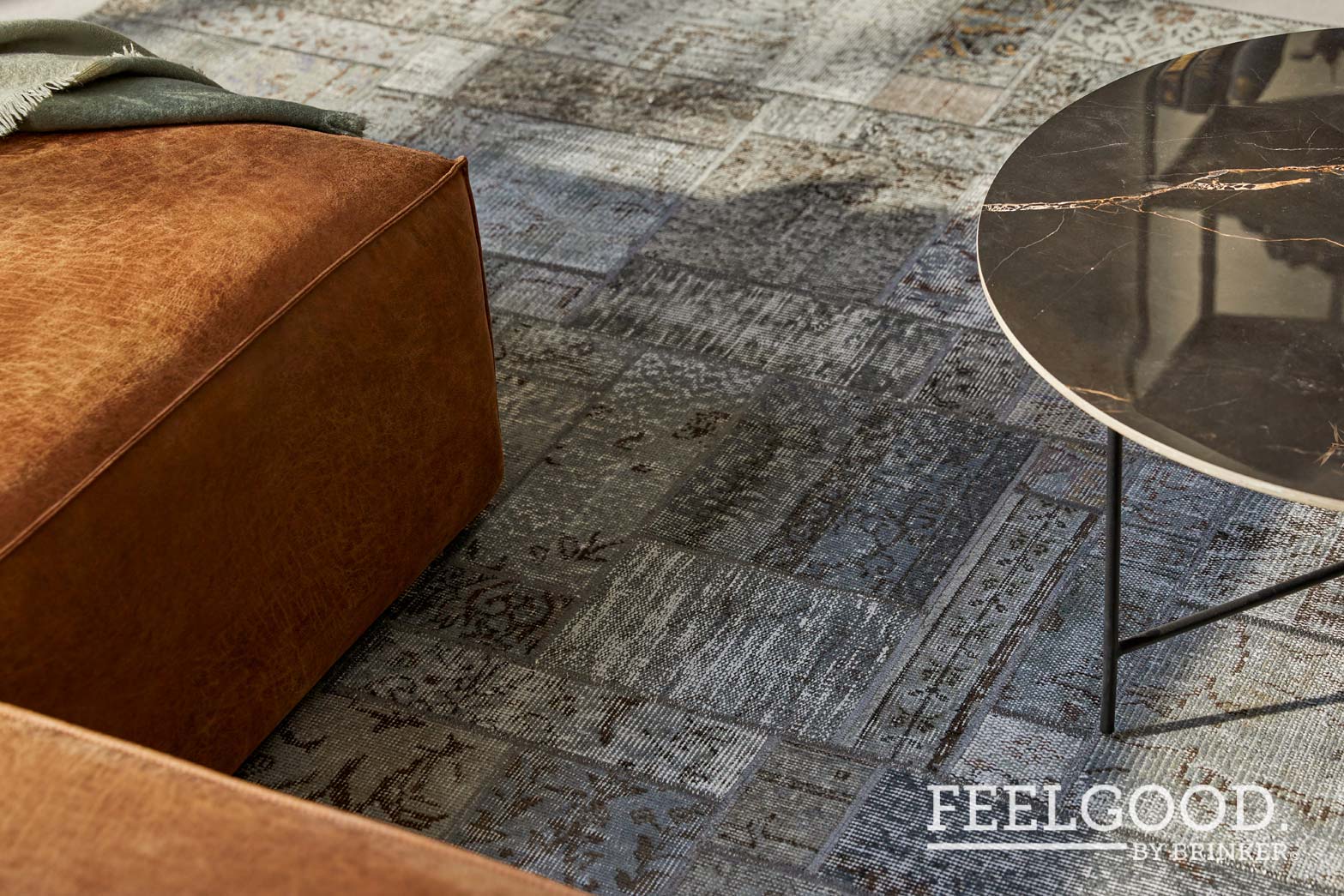 Brinker Carpets vloerkleed New Vintage grey interior 4