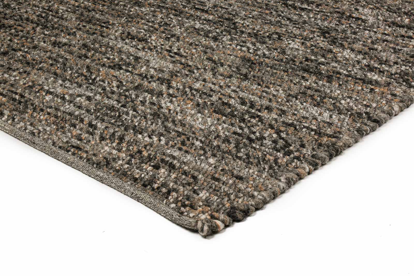 Brinker Carpets vloerkleed Verona ST Brown Grey corner
