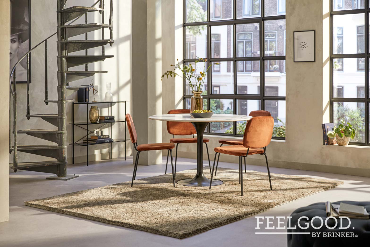 Brinker Carpets vloerkleed Viterbo ST 803 Grey interior 1