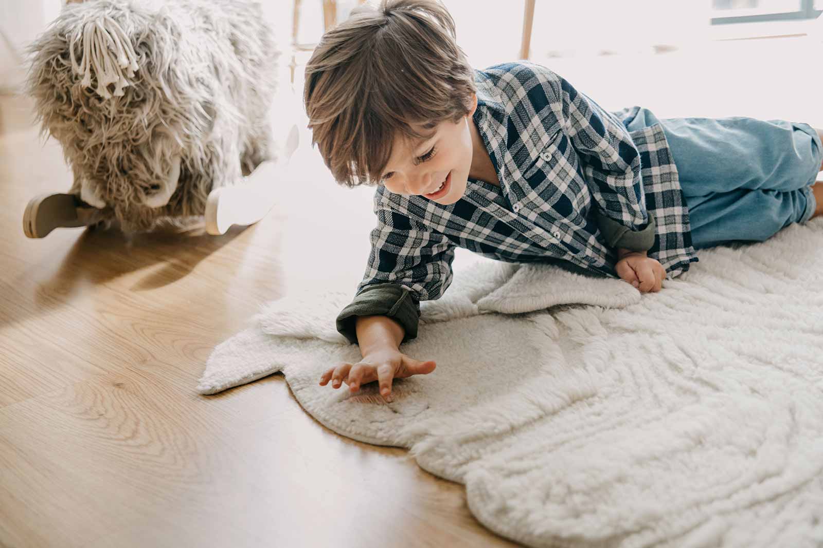 Lorena Canals Woolable vloerkleed Pink Nose Sheep WO PINOSE 59