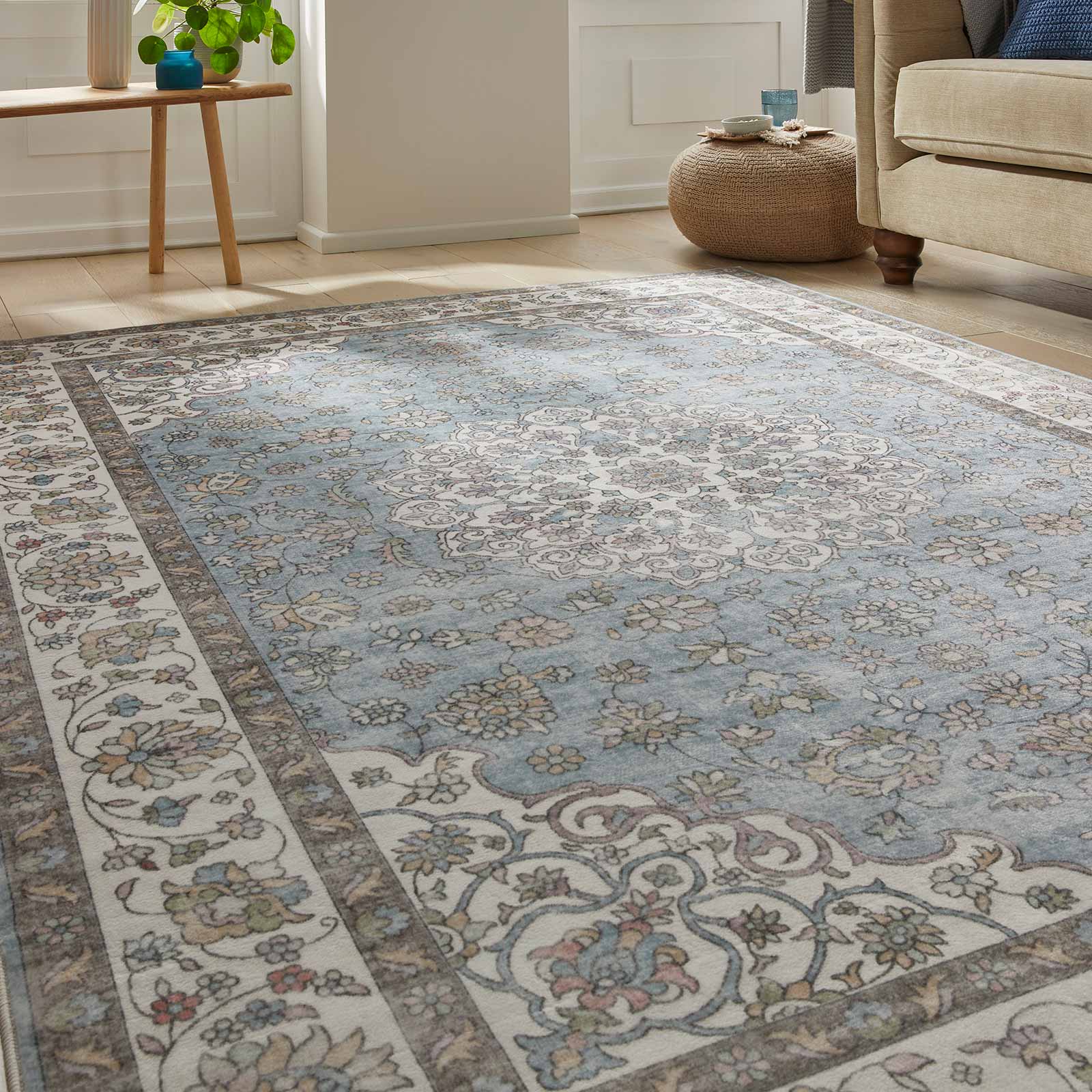 Concept Looms vloerkleed Liberty LIB206 LIGHT BLUE 5