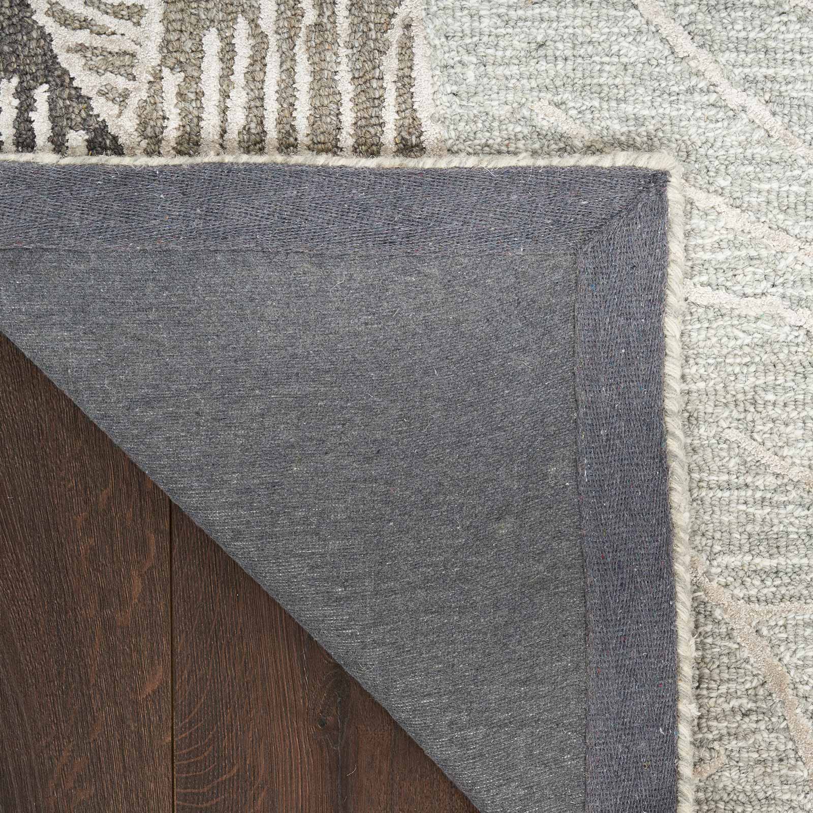 Nourison vloerkleed Avra AVR01 GREY 9x12 099446970428 corner B