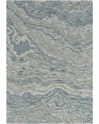 Nourison vloerkleed Graceful GRU01 BLUE 5x7 099446939128