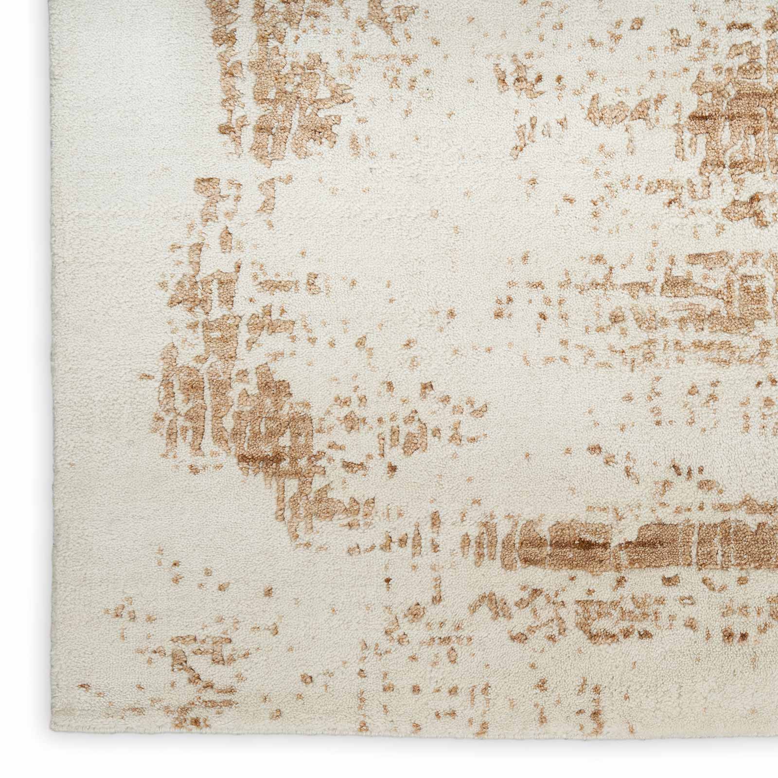 Nourison vloerkleed Harmony HAY01 IVGLD IVORY GOLD 8x10 099446936172 corner W