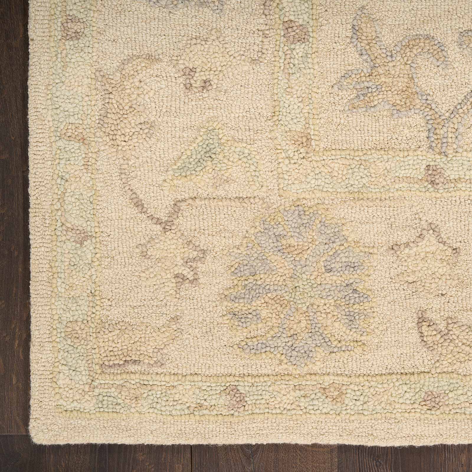 Nourison vloerkleed Maison MSO02 IVORY 8x10 0841491129234 corner