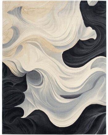 Nourison vloerkleed Prismatic PRISM PRS41 IVBLK IVORY BLACK 8x10 0841491143711