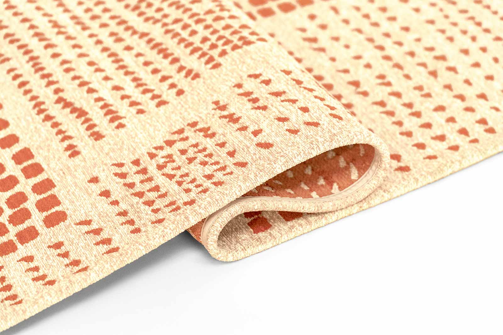 Louis De Poortere vloerkleed Craft 2078 Zen Garden Grenadine fold