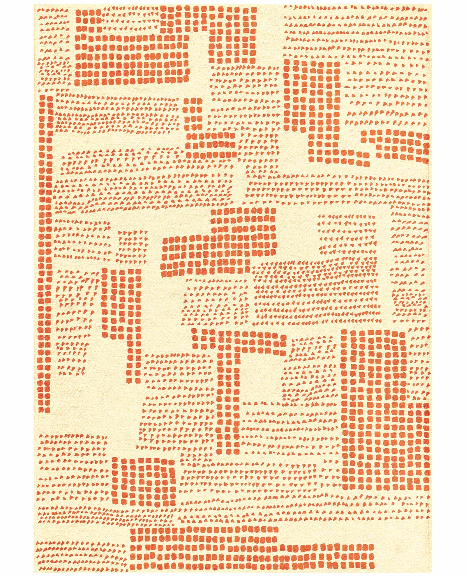 Louis De Poortere vloerkleed Craft 2078 Zen Garden Grenadine