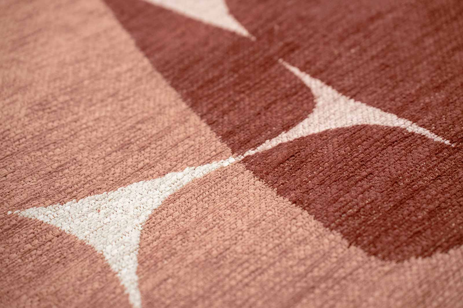 Louis De Poortere vloerkleed Gallery 2088 Stones Cherry Mocha zoom 1