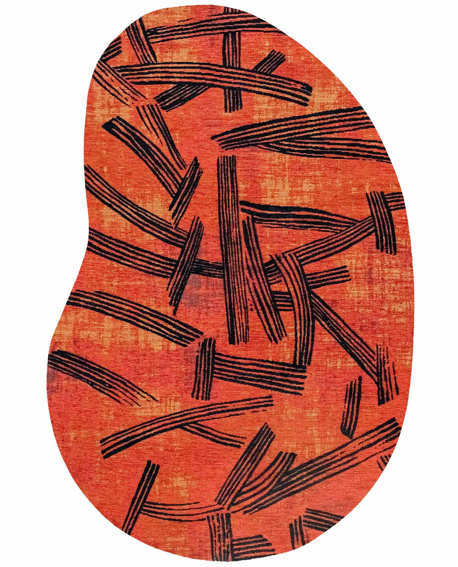 Louis De Poortere vloerkleed Meditation 2069 Kanji Ginger Chocolate peanut 1