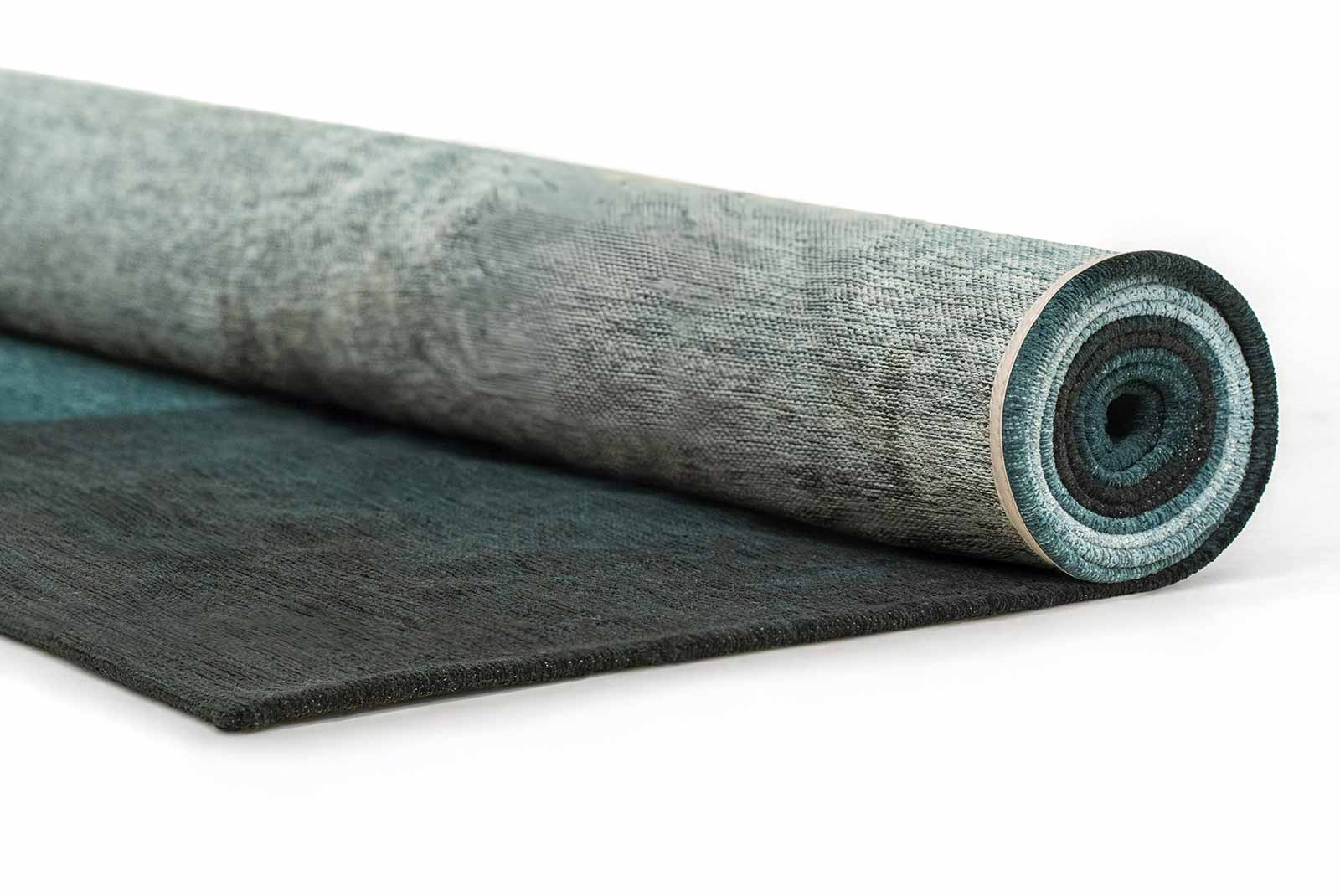 Louis De Poortere vloerkleed Meditation 2073 Sendai Deep Water roll