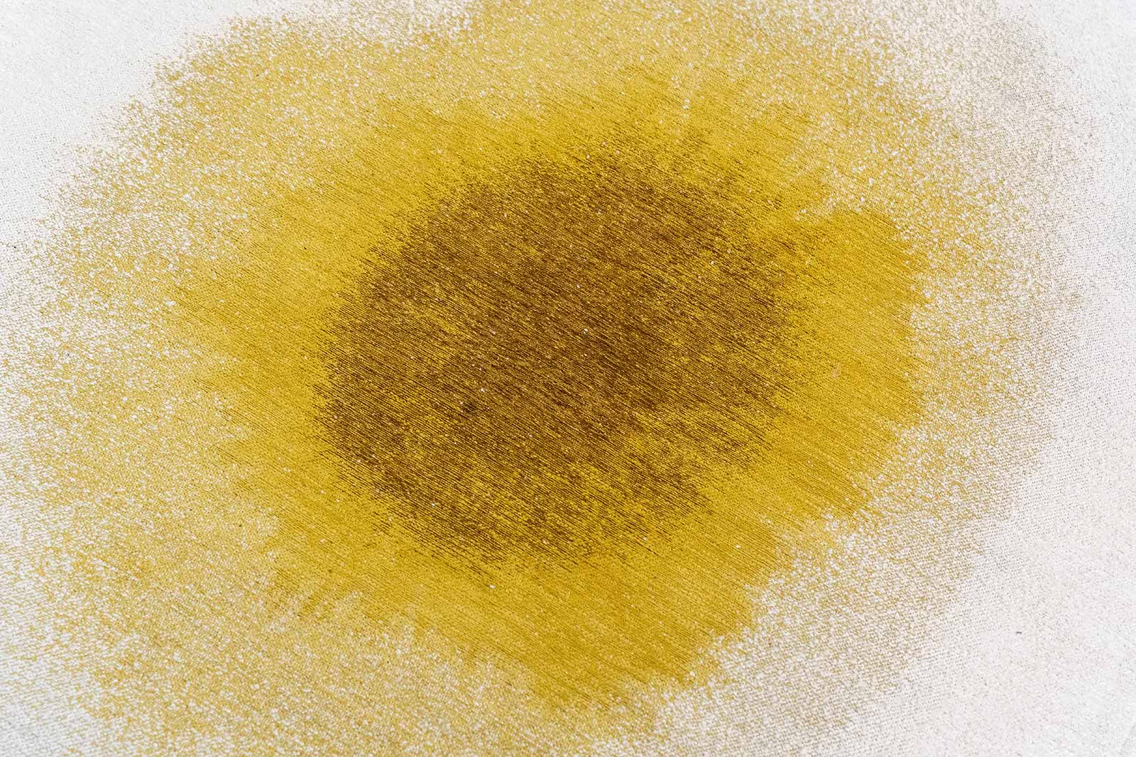Louis De Poortere vloerkleed Meditation 2100 Drop Gold Moss zoom 2